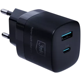 Power Adapter 3MK 2*USB/USB-C, 33 W — Image №1