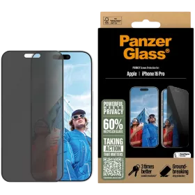 Γυαλί ασφαλείας PANZERGLASS  for iPhone 16 Pro, Tempered Glass — Εικών №1