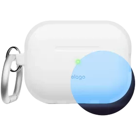 Чохол ELAGO Silicone Hang Case для Airpods Pro 2nd Gen, Nightglow Blue — Зображення №1