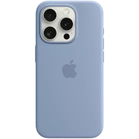 APPLE Θήκη Silicone Case with MagSafe με MagSafe, Winter Blue for iPhone 15 Pro — Εικών №1