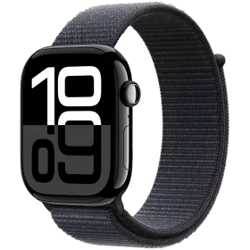 Apple Watch Series 10 GPS, 46мм, Оникс, Ink Sport Loop — Изображение №1