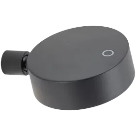 ZAFFERANO SUPER O WALL LAMP 125x162x43mm. MATT BLACK 3.5W 27/31/40K-5Vdc — Image №1