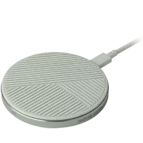 Беспроводное зарядное устройство NATIVE UNION Drop Charge Pad, 10 Вт, Светло-зеленый — image №1