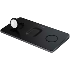 Wireless Charger SATECHI, 7.5 W, Space Gray (ST-X3TWCPM) — Image №1