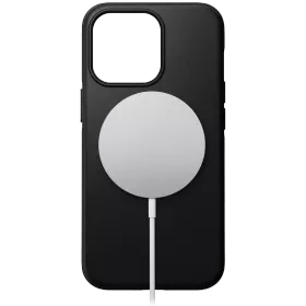 NOMAD Case Modern Leather Case with MagSafe, Black for iPhone 13 Pro Max — Image №1