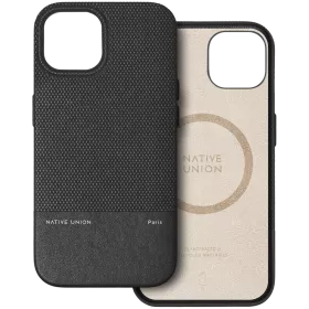 NATIVE UNION Θήκη (Re)Classic με MagSafe, Μαύρος for iPhone 15 — Εικών №1