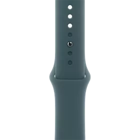 Удлинитель ремешка APPLE 46мм Sport Band - S/M & M/L Sport Band Lake Green для Apple Watch 44/46 mm — Изображение №1