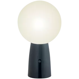 ZAFFERANO OLIMPIA PRO TABLE LAMP 150x260mm. PAINTED DARK GRAY 2.5W LED 200lm. — Image №1