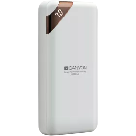 Зарядное устройство CANYON PB-202, 20000 мА·ч, Белый — Изображение №1