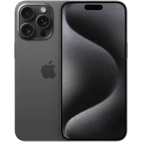 iPhone 15 Pro Max, 256 GB, Black Titanium — Image №1