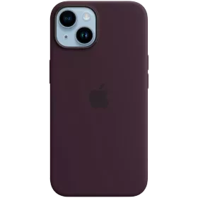 APPLE Silicone Case with MagSafe Elderberry for iPhone 14 — Image №1
