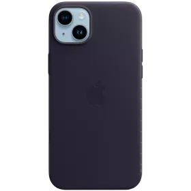 Чехол APPLE Leather Case с MagSafe Ink для iPhone 14 Plus — Изображение №1