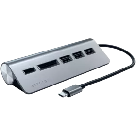 SATECHI  USB-C Combo Hub  USB Hub  Space Gray — Image №1