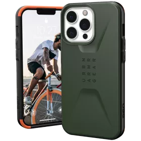 UAG Protective Case Civilian with MagSafe, Olive for iPhone 13 Pro — Image №1