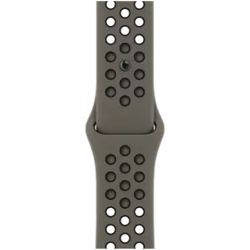 Band APPLE 41mm Nike Sport Band Nike Sport Band Olive Grey/Black for Apple Watch 38/40/41 mm — Image №1