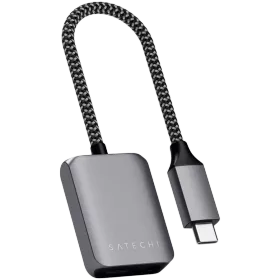 SATECHI Адаптер USB-C на разъем для наушников 3,5 мм, Space Gray — Изображение №1