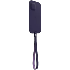 APPLE Іс Leather Sleeve with MagSafe Deep Violet for iPhone 12 Pro Max — image №1