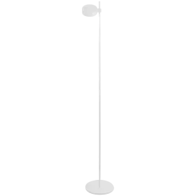 ZAFFERANO SUPER O FLOOR LAMP 1 L. 250x1600mm. MATT WHITE 3.5W 27/31/40K-5Vdc — Image №1