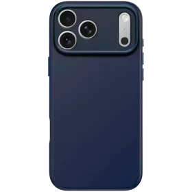 DECODED Case Antimicrobial Silicone MagSafe with MagSafe, True Navy for iPhone 17 Pro Max — Image №1