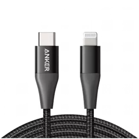 ANKER USB-C to Lightning Cable, 0.9 m, Black — Image №1