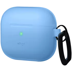 Чехол ELAGO Hang case  Голубое ночное сияние для AirPods (Gen4) — Изображение №1