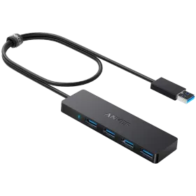 ANKER  USB Hub  Black — Image №1
