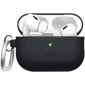 Чохол Elago Silicone Hang Case Black для Airpods Pro 2nd Gen — Зображення №1