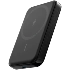 ANKER 321 MagGo Battery (PowerCore Magnetic 5K) Power Bank, 5000 mAh, Black — Image №1