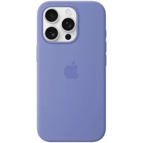 APPLE силиконовый чехол с MagSafe Periwinkle для iPhone 16 Pro — Изображение №1