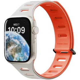 NATIVE UNION Active Watch Band 42/44/45/49мм Удлинитель ремешка Active Watch Band Oxyfire/Sandstone для Apple Watch 42/44/45/49 mm — Изображение №1