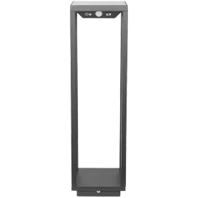 ZAFFERANO HOME SOLAR FLOOR LAMP 140x140x500mm. 2.2W - IP54 - DARK GREY — Image №1