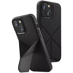 UNIQ Case Transforma with MagSafe, Black for iPhone 13 — Image №1