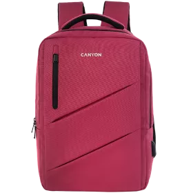 CANYON Backpack   Red for Notebook up to 15.6" — Image №1