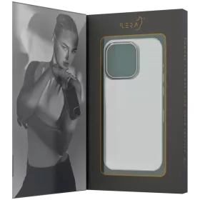 Чохол iLera Go Ice Case with Hand stripe  Прозорий для iPhone 14 Pro — Зображення №1