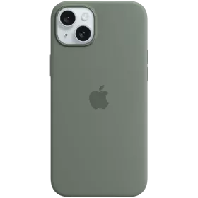 APPLE Чохол силіконовий з MagSafe Cypress для iPhone 15 Plus — Зображення №1