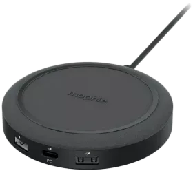 Беспроводное зарядное устройство MOPHIE 3*USB/USB-C USB Тип C, 2*4-пин USB (Тип A) — image №1