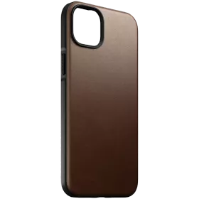 NOMAD Case Modern Horween with MagSafe, Brown for iPhone 14 Pro — Image №1