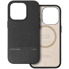 Чехол NATIVE UNION (RE)CLASSIC с MagSafe Чёрный для iPhone 15 — Изображение №1