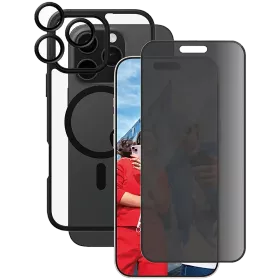 PANZERGLASS Case Flagship 3-in-1 Bundle with MagSafe, Black for iPhone 16 Pro Max — Image №1