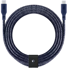 UBEAR USB-C кабелі, Көк, 2.4м — image №1
