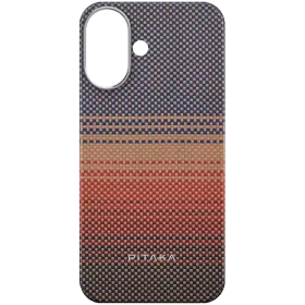 Պատյան PITAKA Tactile Woven հետ MagSafe Մայրամուտ for iPhone 16 — image №1