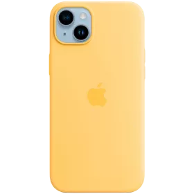 APPLE Silicone Case with MagSafe Sunglow for iPhone 14 Plus — Image №1