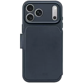 DECODED Wallet MagSafe detachable folio with MagSafe, Navy Shadow for iPhone 17 Pro — Image №1
