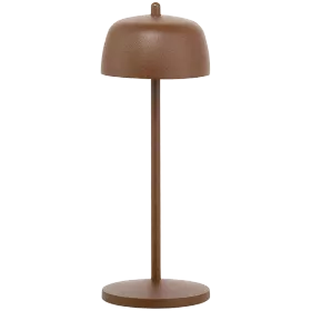 ZAFFERANO CIRCE PRO TABLE LAMP 110x300mm. PAINTED CORTEN 2.2W LED 133/154lm. — Image №1
