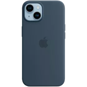 APPLE Silicone Case with MagSafe Storm Blue for iPhone 14 — Image №1