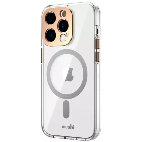 MOSHI Case iGlaze Slim Hardshell Case with MagSafe, Sunset Gold for iPhone 14 Pro — Image №1