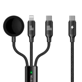 MCDODO USB-C to Lightning/USB-С/MagSafe — Image №1