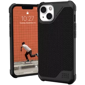 UAG Protective Case METROPOLIS LT with MagSafe, Kevlar Black for iPhone 13 — Image №1