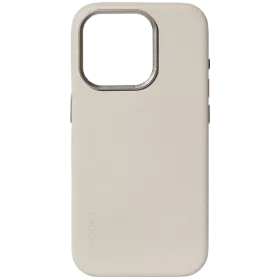 DECODED Case Leather MagSafe with MagSafe, Clay for iPhone 15 Pro Max — Image №1