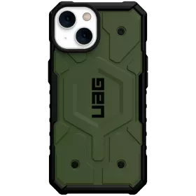 Защитный чехол UAG Pathfinder с MagSafe Оливковый для iPhone 14 — Изображение №1